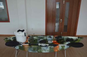 Wholesale UV Resistant Sporting Sit On Top Fishing Kayak Highly Stable Side Handles Maneuverable from china suppliers