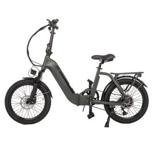 Wholesale Shimano 7 Speed Electric Folding Bike with 30-50 Nm Torque and Integrated Battery from china suppliers