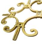 Uv Proof Flower Internal Georgian Bars For Double Glazing Door Decoration
