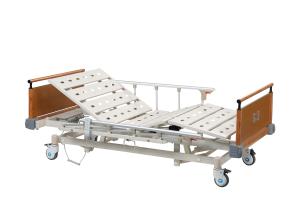 Wholesale Adjustable Luxurious ICU Hospital Bed / Medical Patient Bed with Steel Bedboards from china suppliers