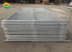 HUILONG Vinyl Coated Chain Link Fence , 50X50mm Diamond Mesh Panels