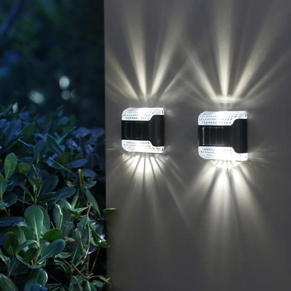 Waterproof Solar Light Garden Villa Exterior Wall Spotlight Super Bright