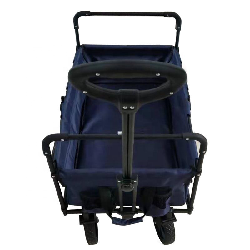 300LBS Capacity Heavy Duty Collapsible Folding Outdoor Wagon Cart for Camping and Garden