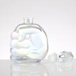 Custom Liquor 700ml Gin Bottle Square Shaped Empty Alcohol Brandy Whisky Glass
