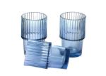 Nordic 220ml Solid Coloued Whisky Glasses Stackable Whisky Tumbler Glass, Lead