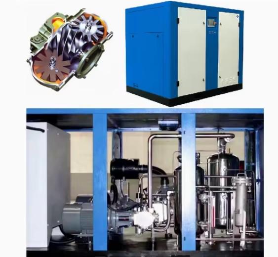 Industrial Oil-Free 7.5kw 0.2 Vortex Air Compressor High Efficiency Recustomizab