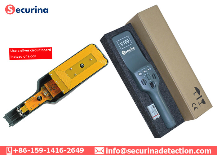 Electronic Safety Checking Security Metal Detector Wand Impact Resistant ABS Plastic