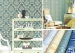 Modern Style PVC Damask Low Price Wallpaper for Office / House Decoration , SAC