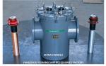 Marine Seawater Strainers BRS350 CB/T497-2012 With MGPS-Marine Growth Prevention