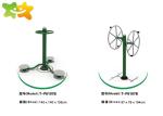 Colorful Outside Gym Equipment Prevents Malicious Damage Long Service Life
