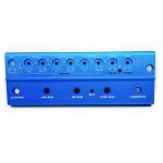 OEM Blue Anodizing Laser Engraving CNC Milling Machining Service Aluminum CNC