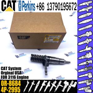 Wholesale diesel injector 127-8218 0R-8684 for Caterpillar 3116 3126 engine 950G 960F 962G TK380 TK381 fuel injector 127-8218 from china suppliers