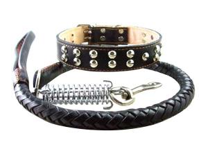 Wholesale High quality braided rope pet dog collar chain leash dog collars in leather from china suppliers