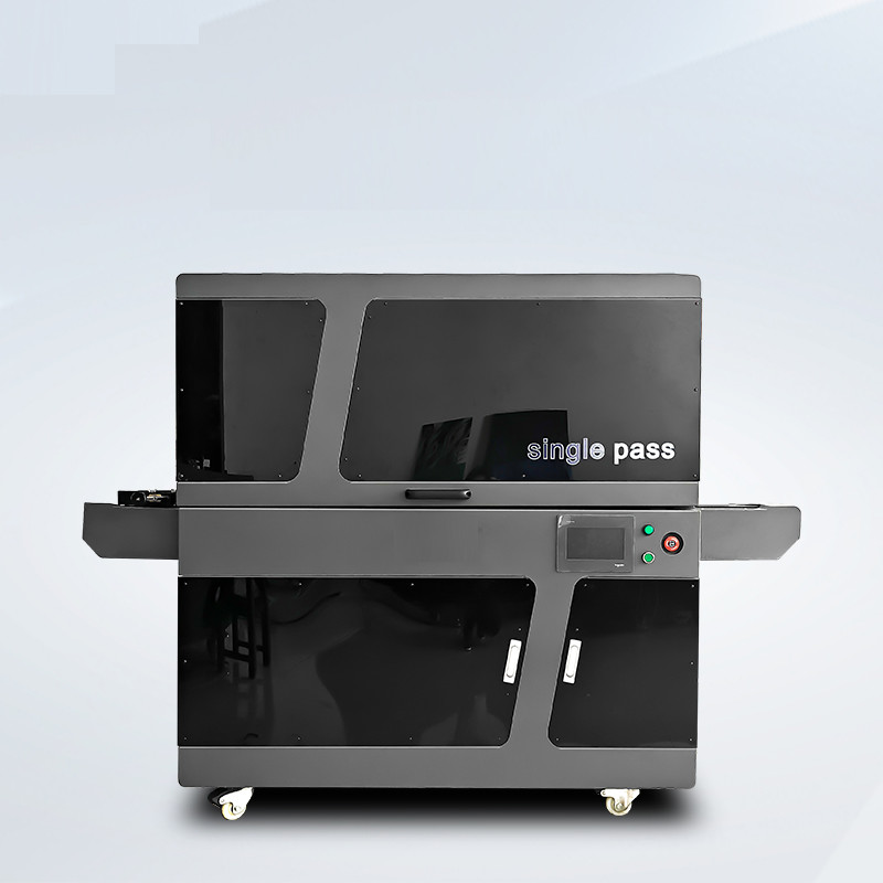 Automatic Loading Single Pass UV Printer Up To 10 Cm Print Medium Height