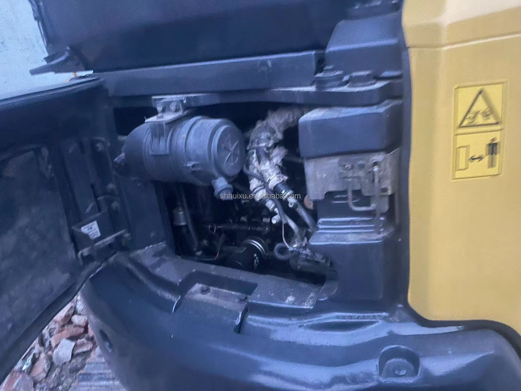 5.5 Ton Yellow Paint Original Color Used Komatsu Pc 55 Excavator Second Hand