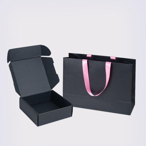 Corrugated Board Custom Logo Folding Gift Packing Airplane Clothes Apparel Paper