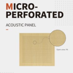Wholesale 15mm 18mm Super Micro Perforated Acoustic Panels Interior Soundproofing Decor from china suppliers