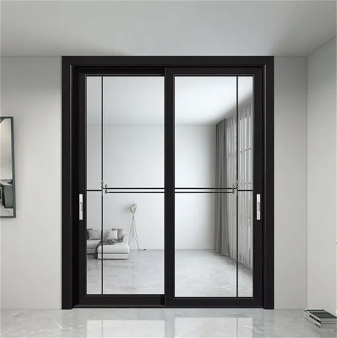 Commercial Aluminum Alloy Waterproof Sliding Doors For Dining Room