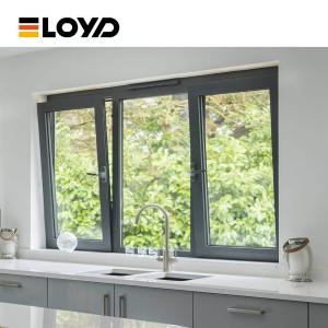 Wholesale 6063 T5 Oxidized Aluminium Soundproof Windows Metal Framed from china suppliers