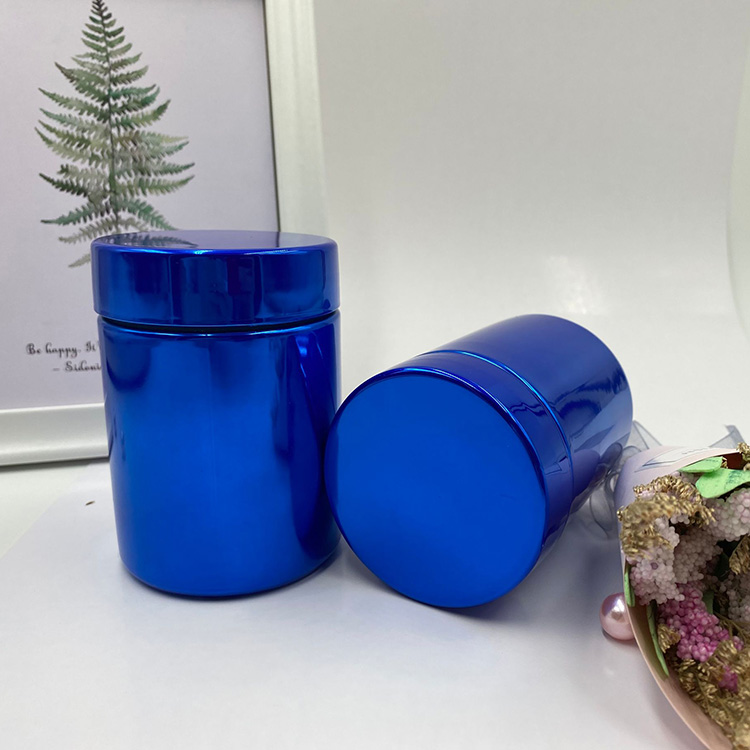Sports Nutrition Packaging HDPE Body PP Cap Empty Plastic Bottle for Protein Powder Jar