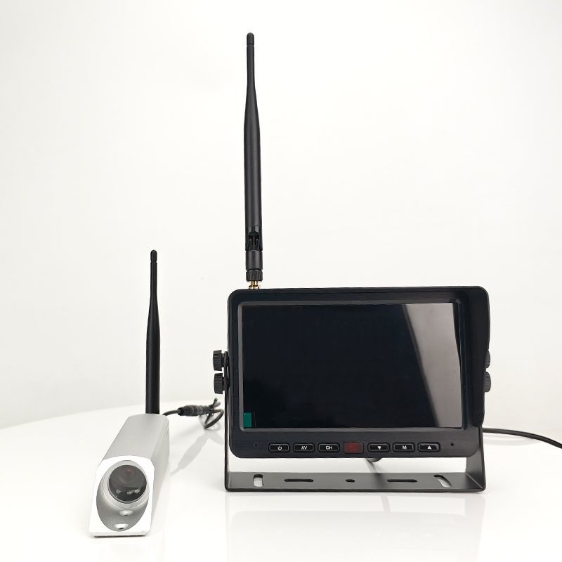 High-Precision Millimeter-Wave Radar Monitoring and Alarm System Pwas Forklift Camera Monitor