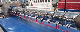 Single Screw PP Strap Band Extrusion Line 125mm PP Strap Making Machine
