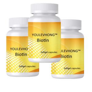 Wholesale USA Biotin Hair Nail Growth 60 Capsules Non GMO And Soy Free Biotin Vitamin from china suppliers