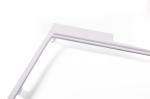 ABS Tempered Front Plastic Trim Fridge Glass Shelves