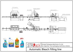Wholesale Bleaching Water Toilet Cleaner Filling Machine Corrosion Resistant Material from china suppliers