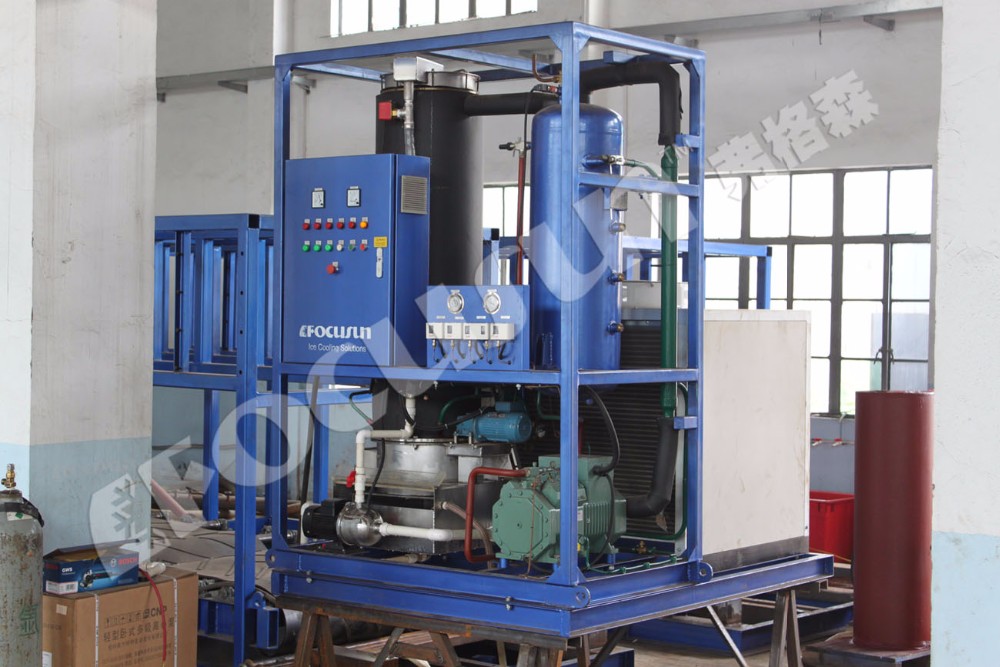 Provided Video Inspection 3T Tube Ice Maker for Restaurant Ice Tube Machine