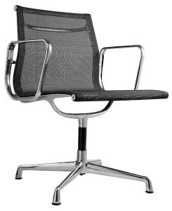 Wholesale American Style Aluminum Office Chair / Mesh Meeting Chair Highly Breathable from china suppliers