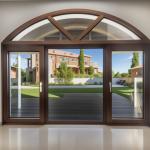 Custom Stained Glass Casement Windows Bottom Hung Fixed Aluminum Windows