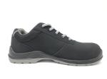 Black Non Slip Work Shoes Water Resistant Mens Formal Safety Shoes Outdoor