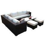 All Weather Sectional Big Size Rattan Outdoor Wicker Patio Sofa Patio Furniture
