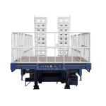Steel Three-Axle Lowbed Trailer for Bulk Cargo at 137500 to 26000*2500to2550