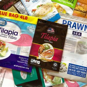 Wholesale Custom oem food grade zip biodegradable food grade k plastic seafood vacuum packaging bag from china suppliers
