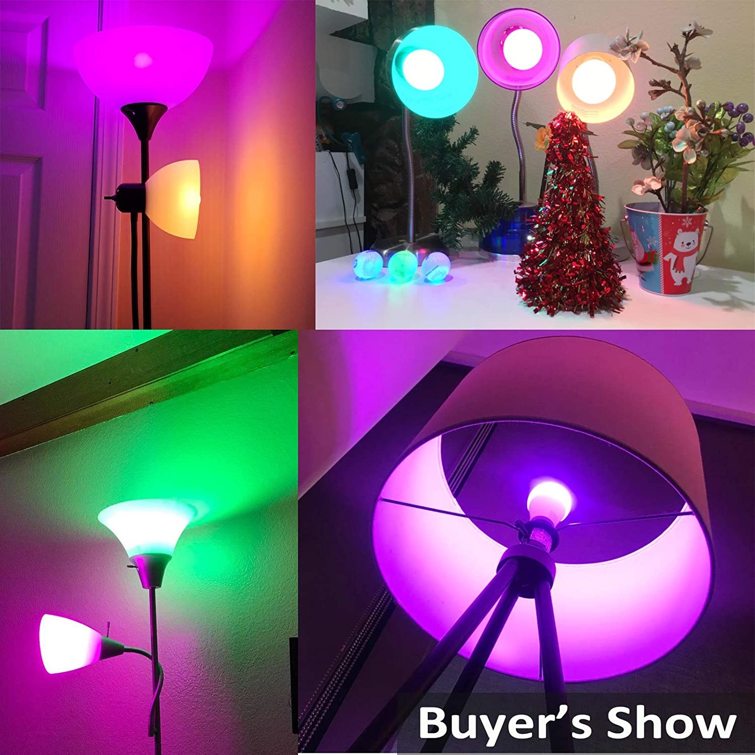 E26 Smart Wifi LED Bulb 5w 10w 15w Remote Control RGB Memory Function Voice Activated Led Lights