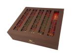 Book Shape Box Cardboard Material Red Color Creative Innovative OEM Design Cake