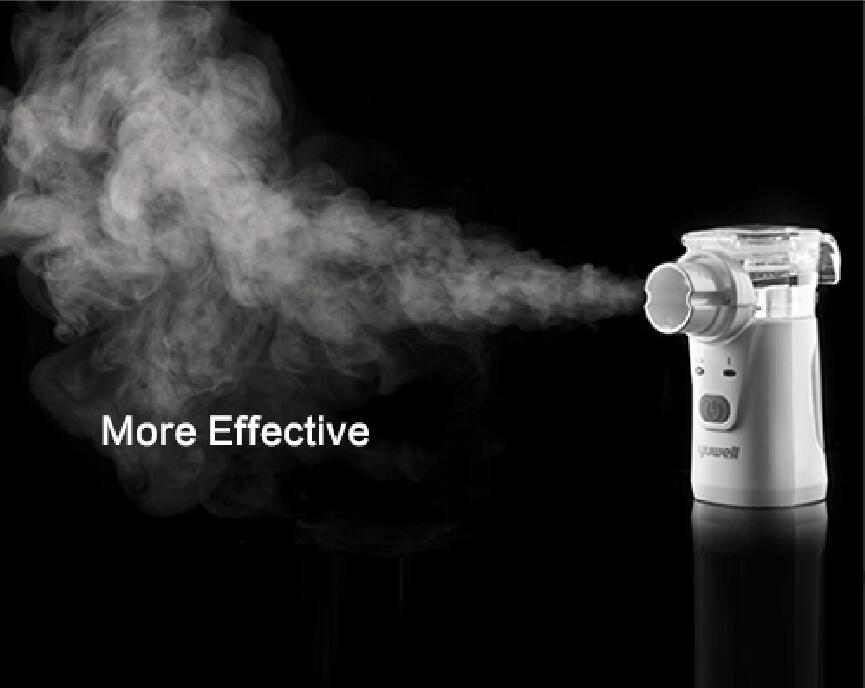 Yuwell HL100A Mini portable pocket quiet Micro Air Vibrating Mesh Nebulizer
