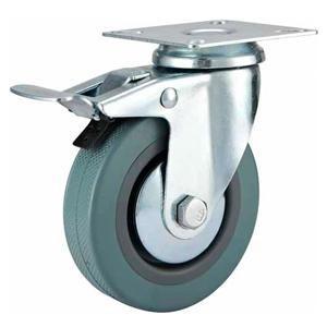 Wholesale 02-Grey PVC/Rubber caster from china suppliers
