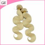 Top Quality Mink Peruvian Straight Blonde Hair 8A full Cuticle White Blonde Hair