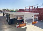 8/12 Tire Number Heavy Duty Draw Bar Full Trailer for Timber and Heavy Cargo