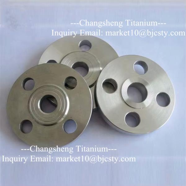 Non-magnetic Forged Titanium Pipe Flange For Seawater And Saltwater Sizes 1/2''