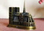 Metal Alloy DIY Craft Gifts Well - Known World Building / Notre Dame De Paris 3D