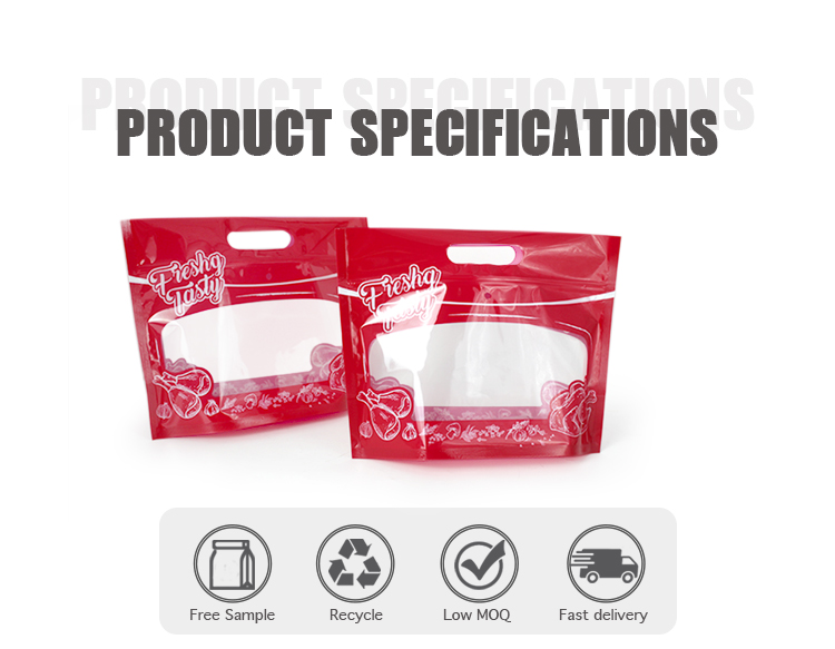 2kg Grilled Roast Chicken Cpp Zip Pouch Food Packaging With Handle