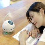 Colorful Lighting Rechargeable Ball Air Purifier Baby Mute Spray Mist Humidifier
