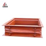 Rectangular Non Metal Fabric Compensator Flange Connection Thermal Expansion