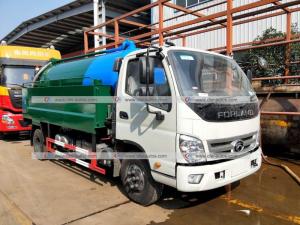 Wholesale Forland 5,000Liters Sewage Tank 2,000Liters Water Tank High Pressure Cleaning Sewage Suction Truck from china suppliers