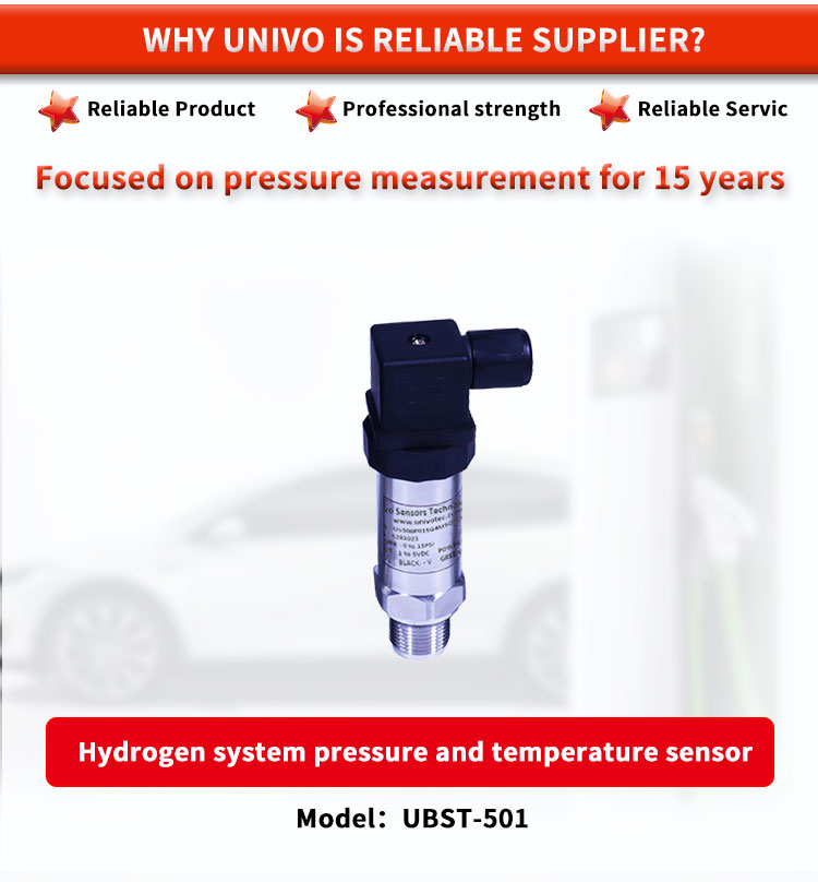 Customizable Range and UNIVO UBST-501Y Transmitter for Liquid Level and Oil Pressure