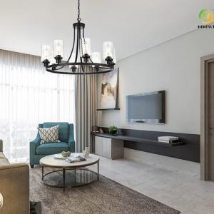 Wholesale Nordic Iron Glass Modern Pendant Light LED For Showroom AV85V - 265V from china suppliers